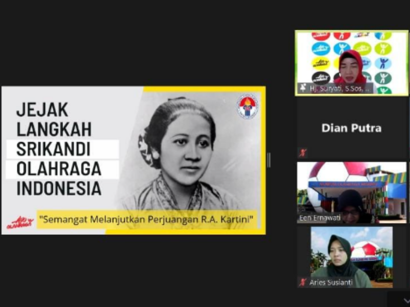 Peringati Hari Kartini, Kemenpora Gelar Webinar Bertajuk “Jejak Langkah Srikandi Olahraga Indonesia”