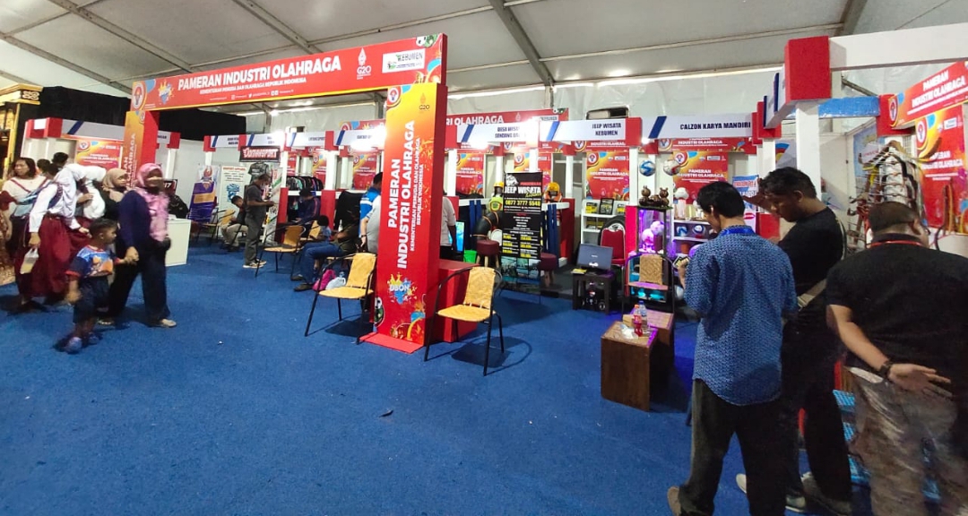 Pameran Industri Olahraga pada Penyelenggaraan Kebumen International Expo 2022