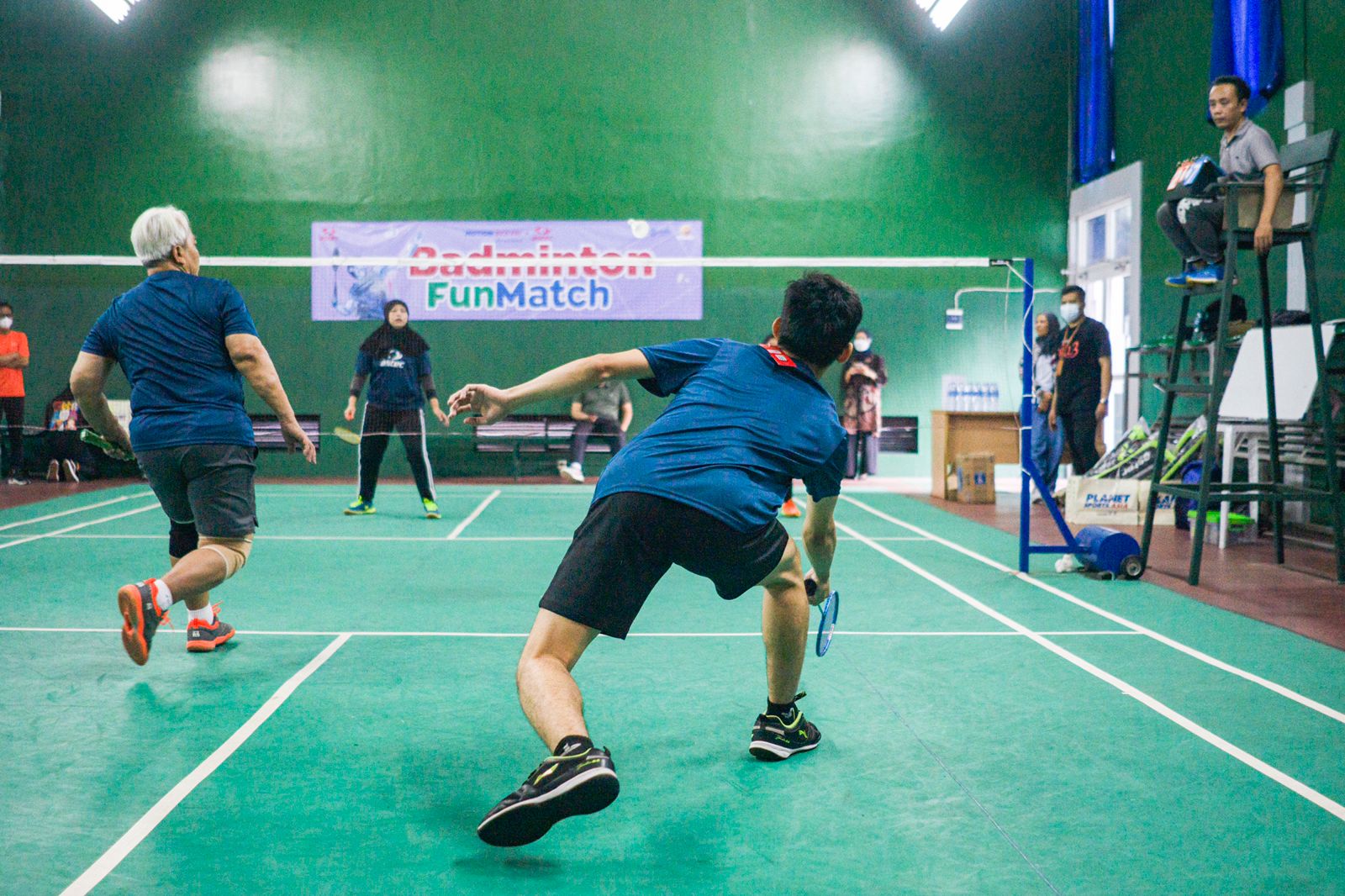 Badminton Fun Match Kolaborasi Kemenpora, Motion Radio, dan Astec Indonesia untuk Ajak Masyarakat Gemar Berolahraga