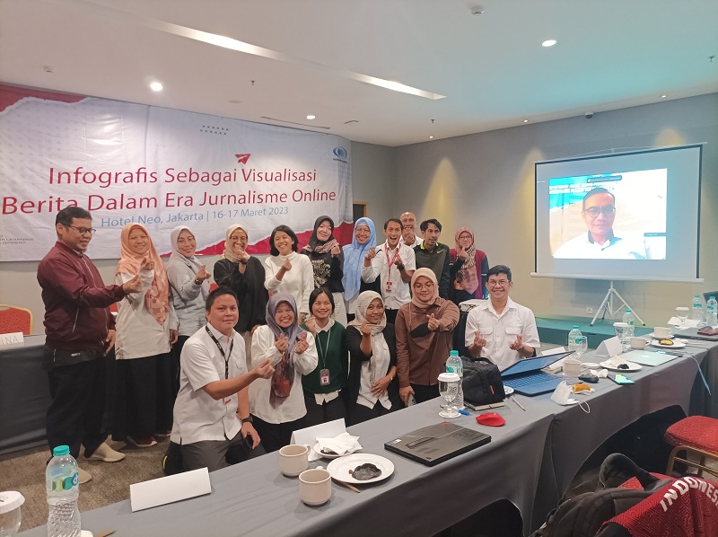 Kegiatan Pelatihan Pemahaman dan Cara Menyusun Infografis di lingkungan Deputi Bidang Peningkatan Prestasi Olahraga