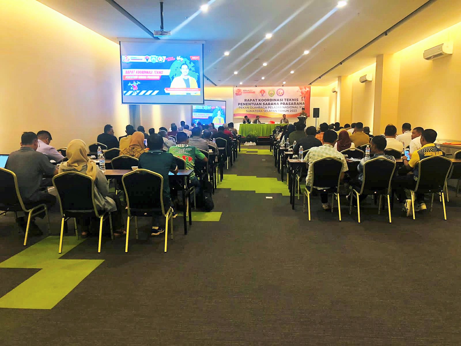 Rapat Koordinasi Teknis Penentuan Sarana Prasarana Pekan Olahraga Pelajar Nasional (POPNAS) XVI Sumatera Selatan Tahun 2023