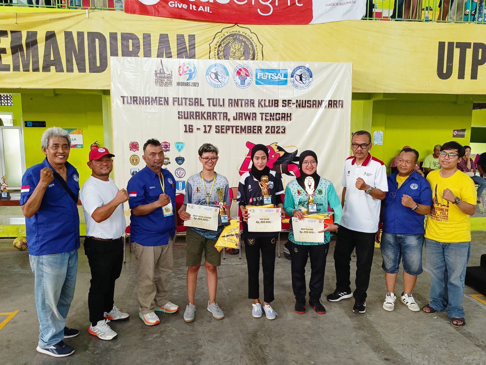 Turnamen Futsal Tuli Antar Klub Se-Nusantara Sukses Gigelar di Solo