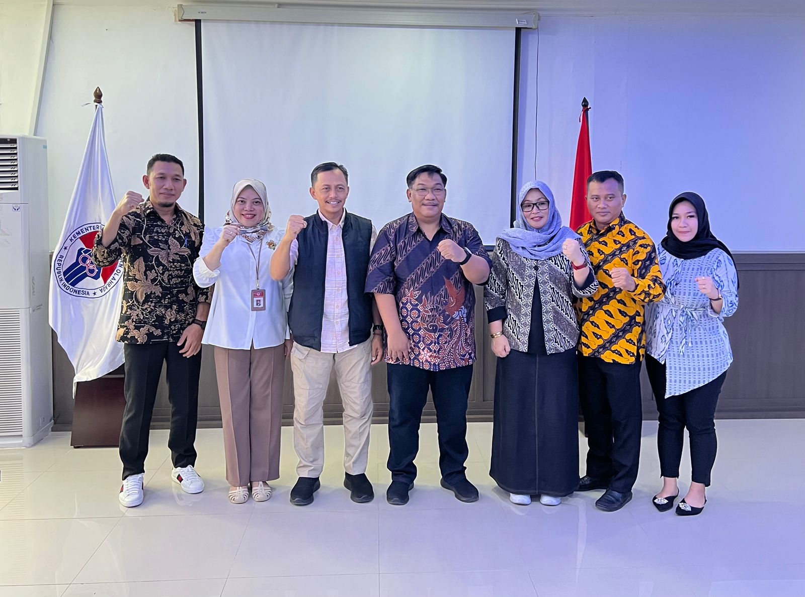 Koordinasi Penyusunan Desain Olahraga Daerah, DISPORA Kabupaten Kutai Kertanegara Beraudiensi ke Kemenpora.