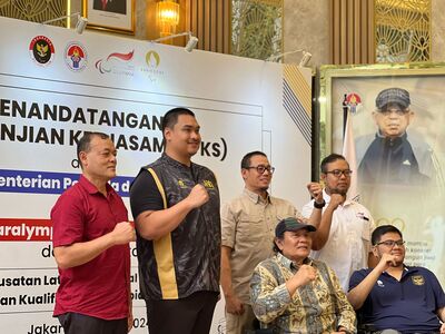 Kemenpora RI Lakukan Penandatanganan Perjanjian Kerja Sama (PKS) Dengan NPCI