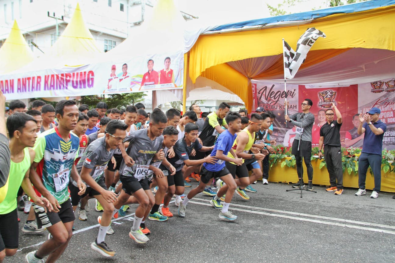 Fun Run 5K Meriahkan Kejuaraan Tarkam Kemenpora di Rokan Hilir