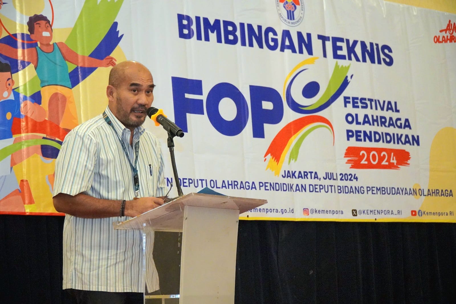 Kemenpora Gelar Bimbingan Teknis,   Bersama Stakeholder Terkait Siap Sukseskan Festival Olahraga Pendidikan  (FOP) Tahun 2024