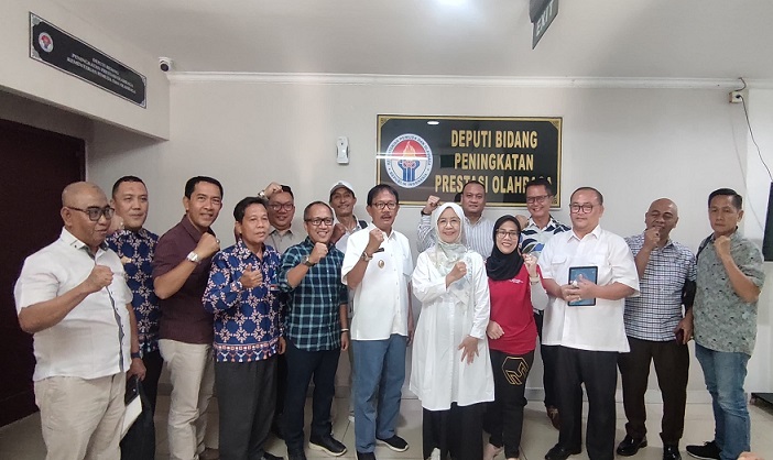 Konsultasikan Event Keolahragaan dan Prasarana Olahraga, Kemenpora RI Terima Audiensi Bupati Pesisir Barat
