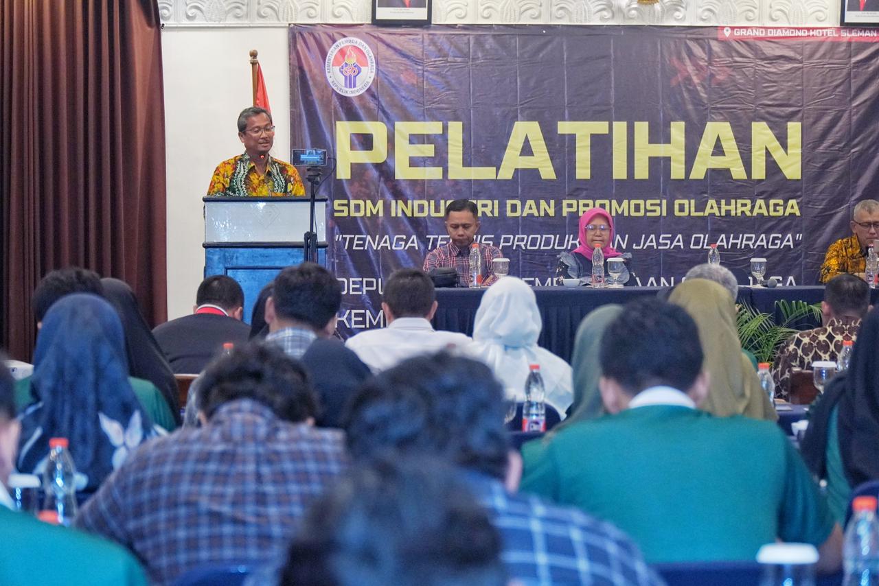 Pelatihan Industri Olahraga Kemenpora Ungkap Empat Kunci Sukses Berwirausaha