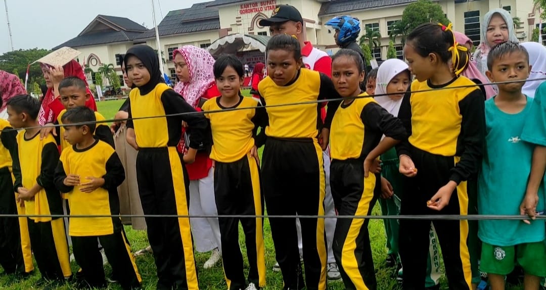 1.700 Pelajar Ikuti Festival Olahraga Pendidikan Kemenpora di Gorontalo Utara