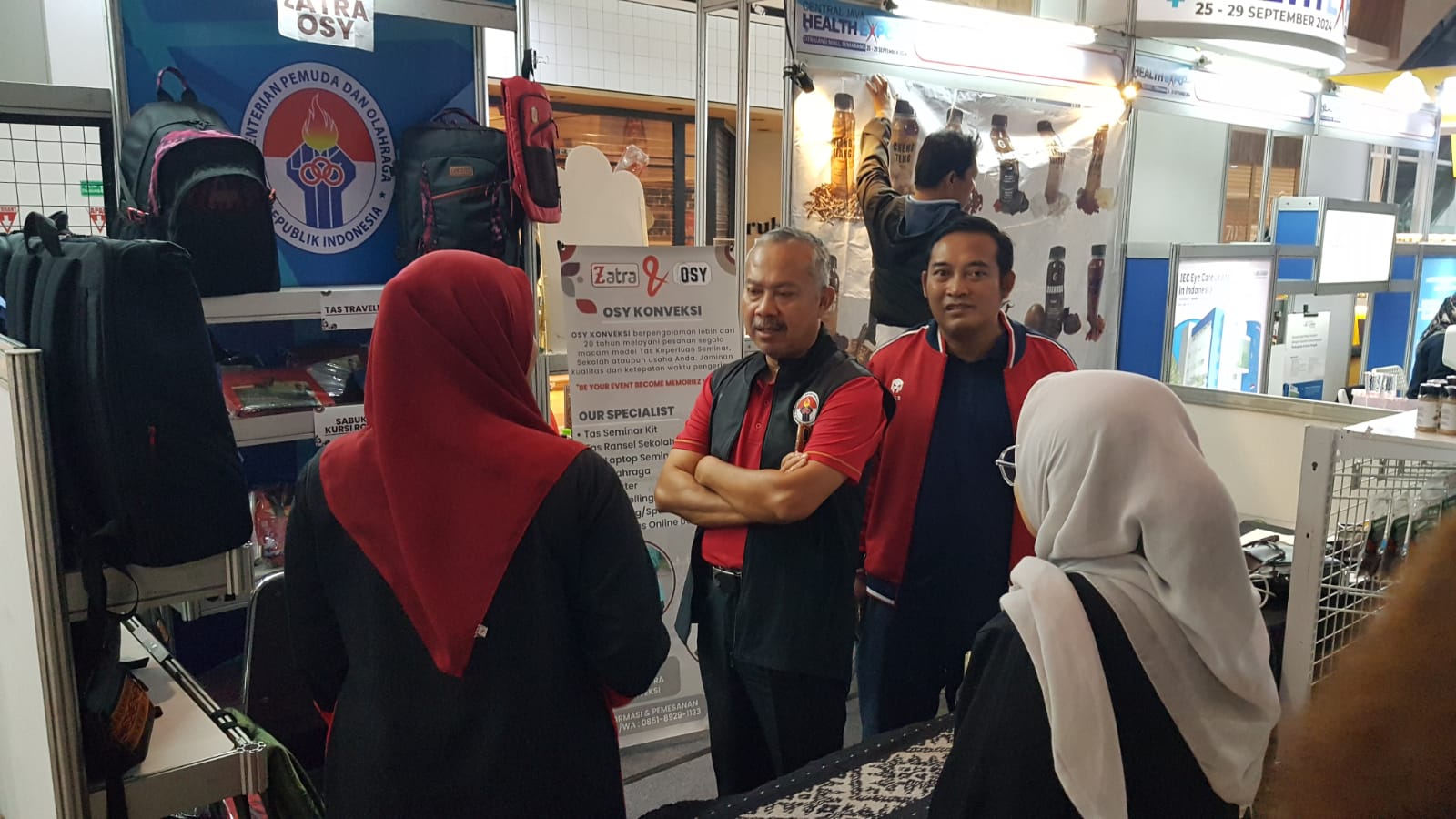 Kemenpora Gandeng UMKM Olahraga Turut Berpartisipasi dalam Central Java Health dan Peralatan Olahraga Expo