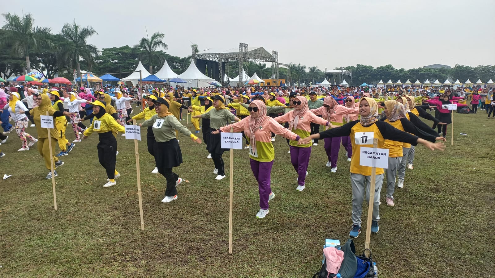 Tarkam Kemenpora Ajak Masyarakat Berolahraga dan Turut Ramaikan HUT Kabupaten Serang