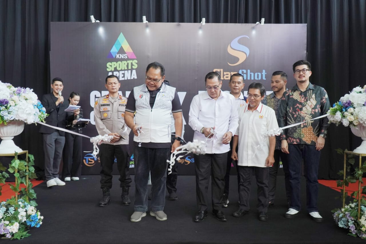 KNS Sports Arena Resmi Dibuka, SlapShot Asal Singapura Hadir untuk Dukung Pembudayaan dan Prestasi Olahraga di Indonesia