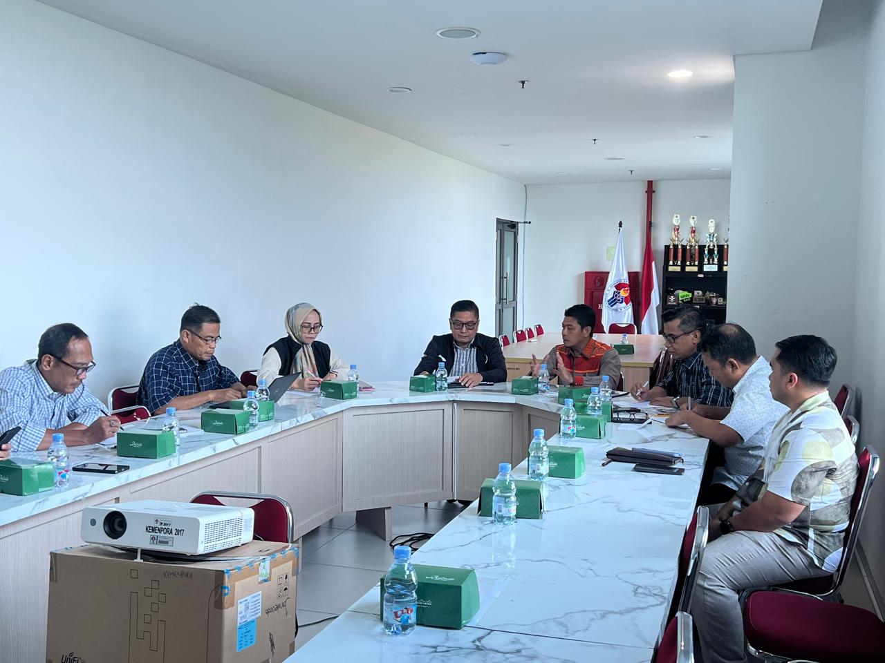 Kemenpora RI Terima Kunjungan Kerja Bupati Dompu, Konsultasikan Pengembangan SDM Olahraga dan Prasarana Olahraga