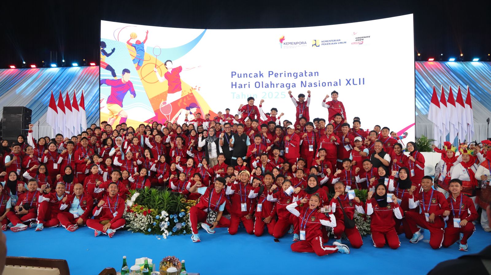 Olahraga Satukan Kita, Puncak peringatan Hari Olahraga Nasional ke-42 Tahun 2025 Terlaksana Dengan Khidmat