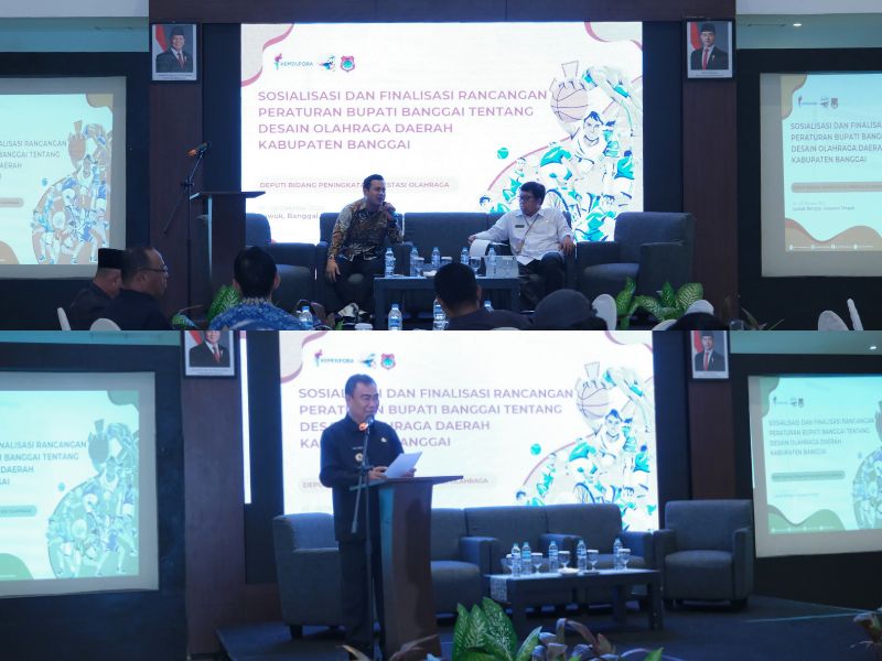 Sosialisasikan Penyusunan DOD, Kemenpora RI Gandeng Kabupaten Banggai