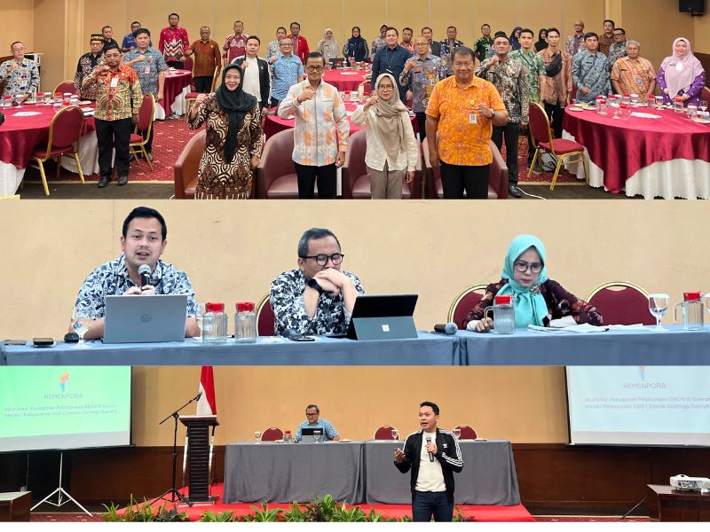 Kemenpora RI Gelar Sosialisasi dan Asistensi Penyusunan Desain Olahraga Daerah di Tanjung Pinang