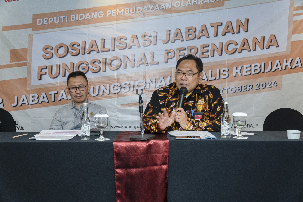 Sosialisasi Jabfung Perencana dan Jabfung Analis Kebijakan Deputi Bidang Pembudayaan Olahraga