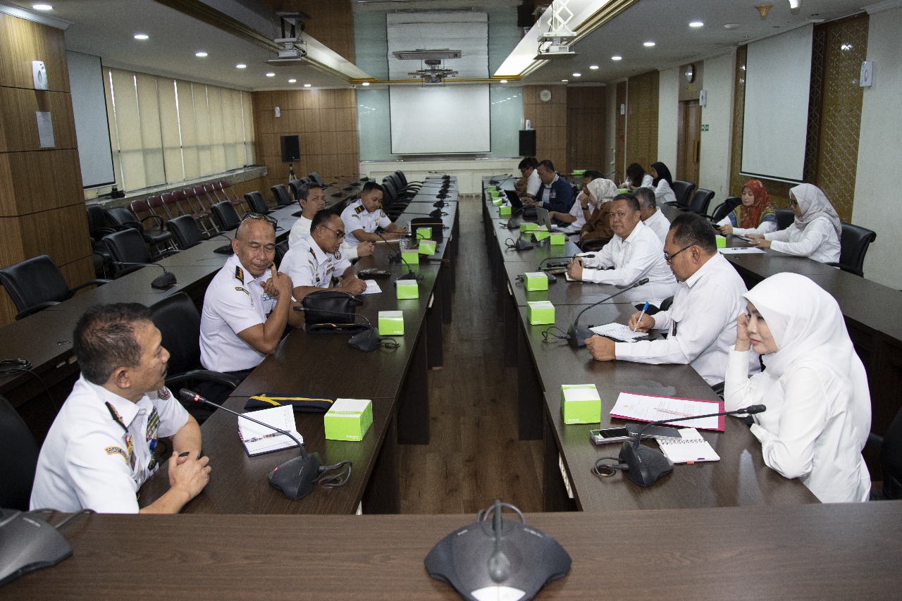 Audiensi Badan Keamanan Laut (Bakamla) dengan Kemenpora RI