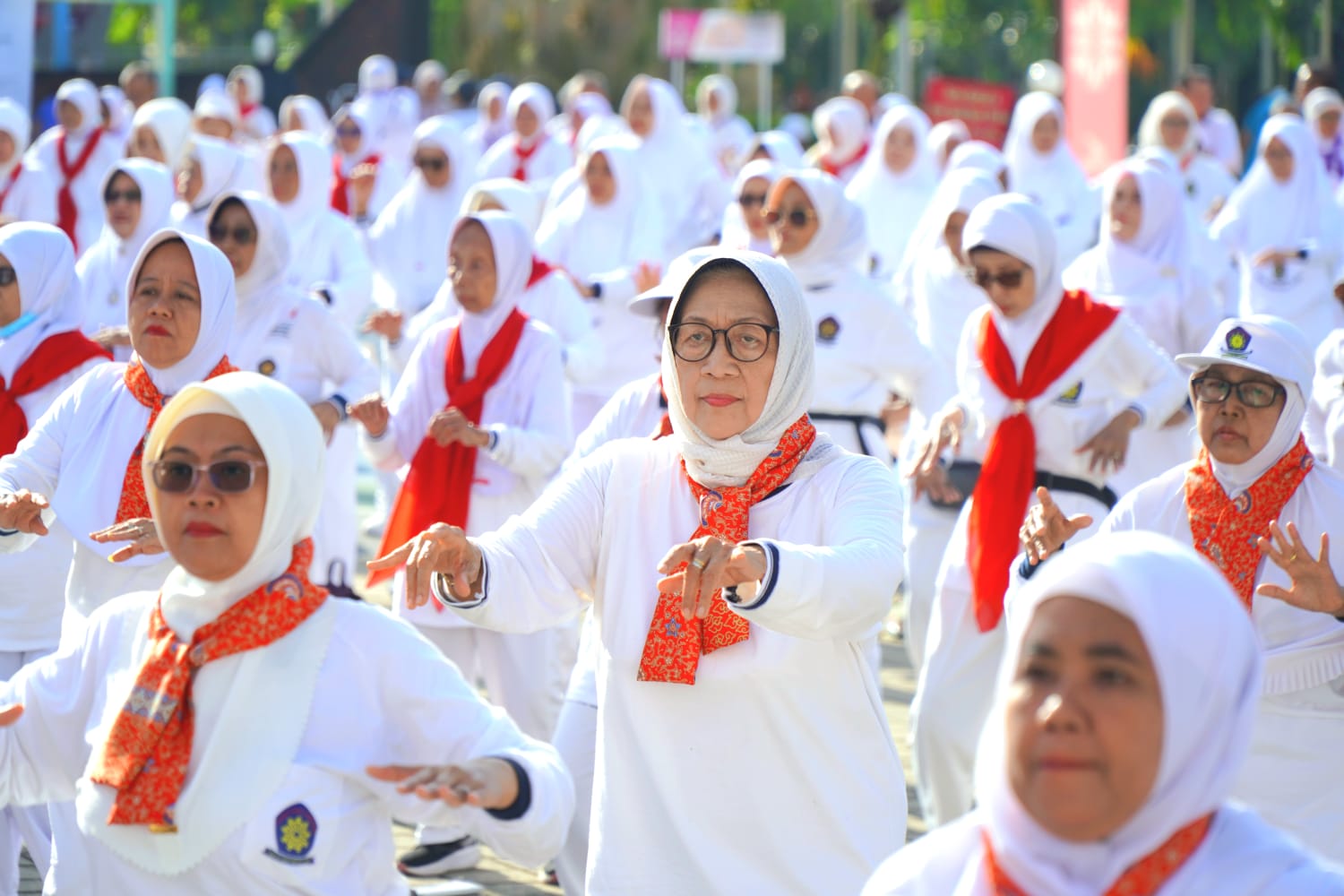 Jumat Krida Kemenpora Bersama Senam Sehat Indonesia