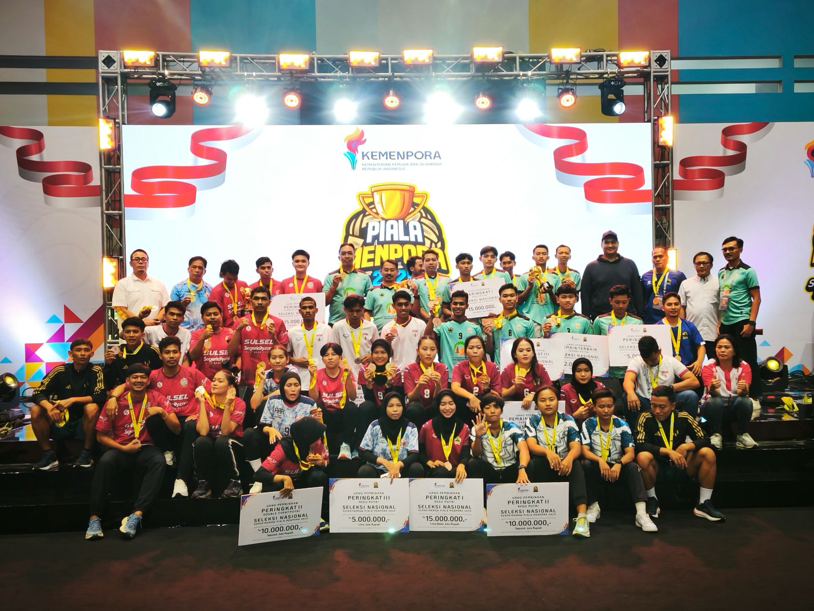 Penyelenggaraan Seleknas Sepak Takraw Piala Menpora 2025